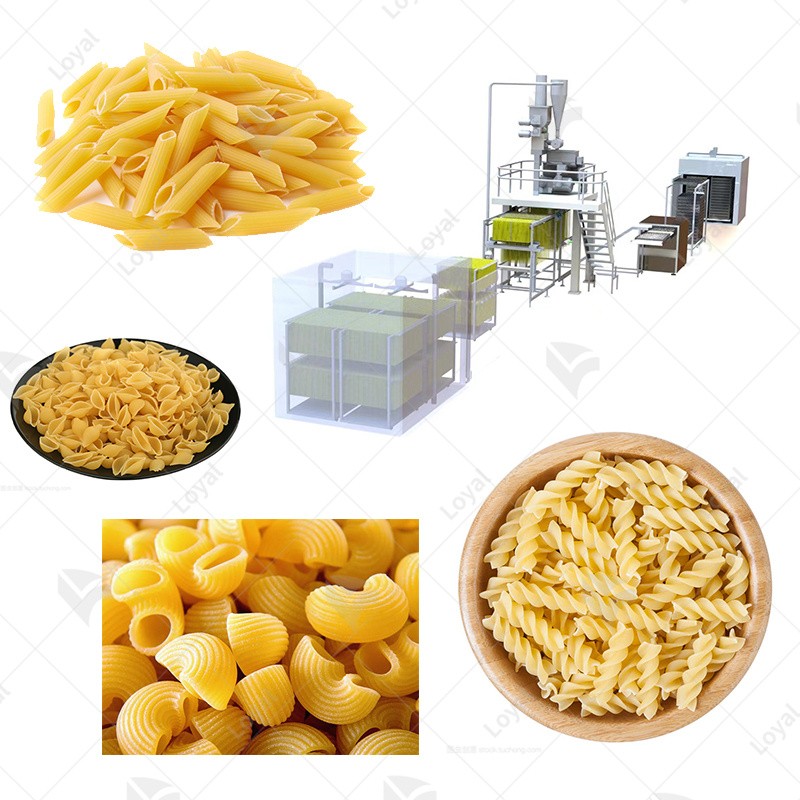 Elevate Quality: Originating from Europe, the Macaroni Pasta Production Line with Vacuum Extrusion